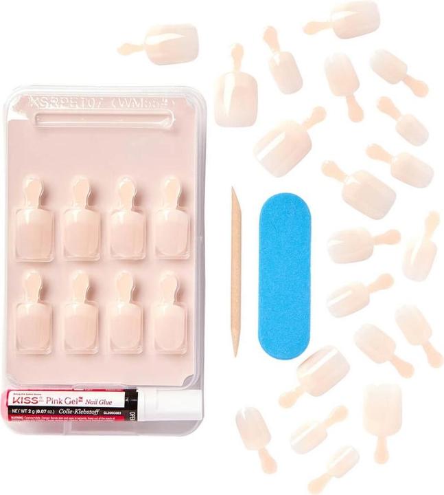 Image du produit KISS Salon Acryl Nude (Ongles artificiels, Nude)