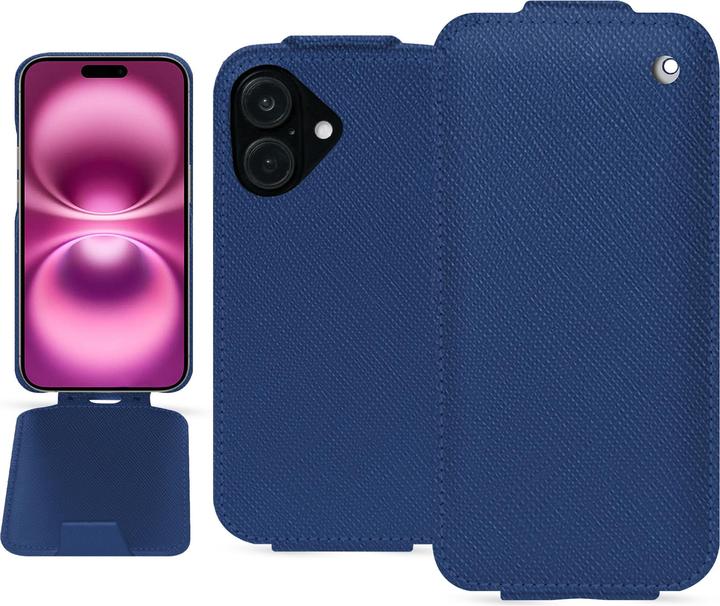 Image du produit Noreve Coque à rabat vertical en cuir (Apple iPhone 16 Plus)