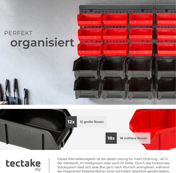 Image du produit tectake Kleinteilemagazin mit 30 Einschüben