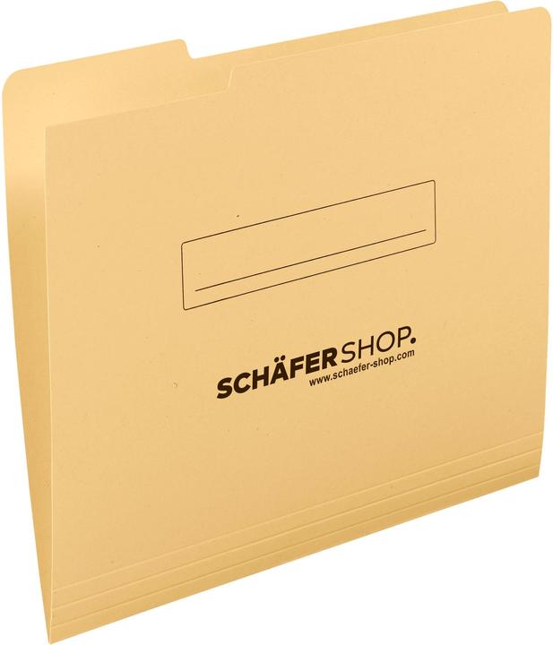 Actual product image Schäfer Shop Slide-in folder, DIN A4, cardboard (A4, 50 x)