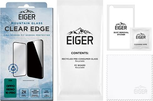 Immagine prodotto Eiger Mountain Glass Clear Edge (1 Pezzo/i, Oppo Reno 10 Pro)