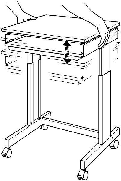 Produktbild Twinco Terminaltisch (60 x 50 x 107.5 cm)