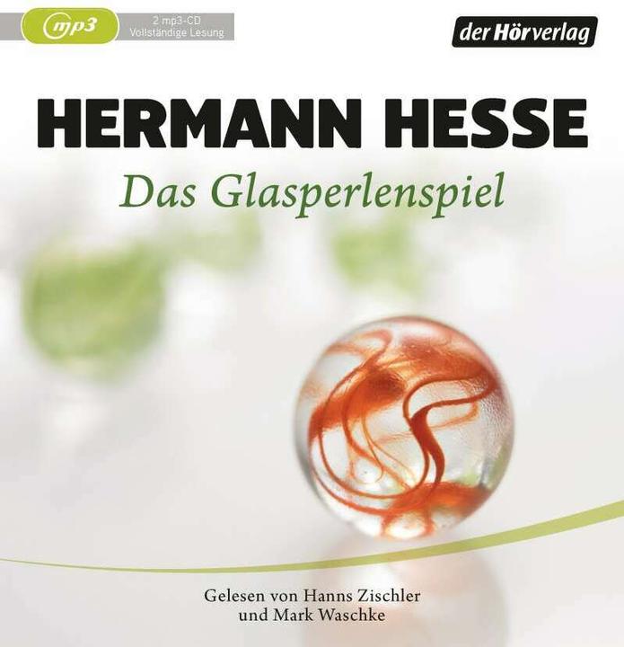 Actual product image The Glass Bead Game (Hermann Hesse, Hans-Peter Krüger, Hanns Zischler, Brand Waschke, Wolf-Dietrich Fruck, German)