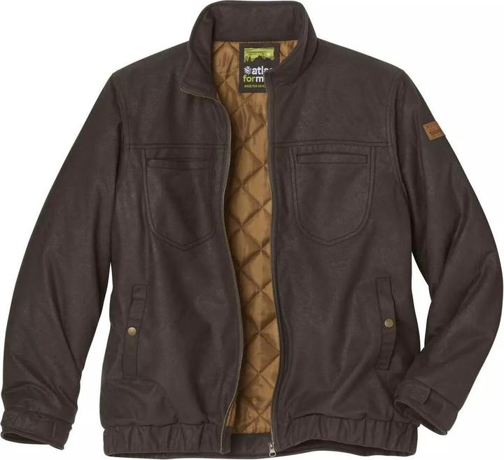Atlas For Men Jacke Adventure in Wildlederoptik mit Steppfutter (XXL)