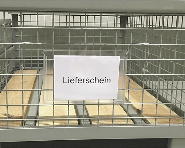 Immagine prodotto kaiserkraft Borse portadocumenti con appendiabiti in filo metallico (A5)