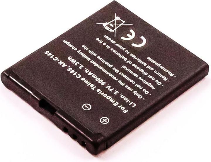 Immagine prodotto AGI 14292 - Batteria - Nero - Ioni di litio (Li-ion) - 900 mAh - 3,7 V - 46 mm