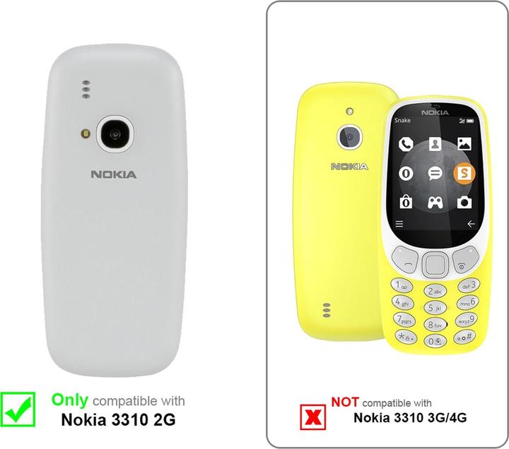 Productafbeelding Cadorabo Boek Onzichtbare Magneethoes (Nokia 3310 3G)