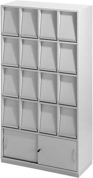 Actual product image eurokraft pro Flap cabinet (100 x 42 x 186.5 cm)