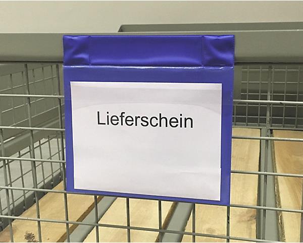 Produktbild kaiserkraft Neodym-Magnettaschen, VE 50 Stk (A5)