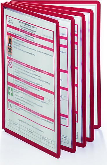 Actual product image Durable Transparent panel with profile frame