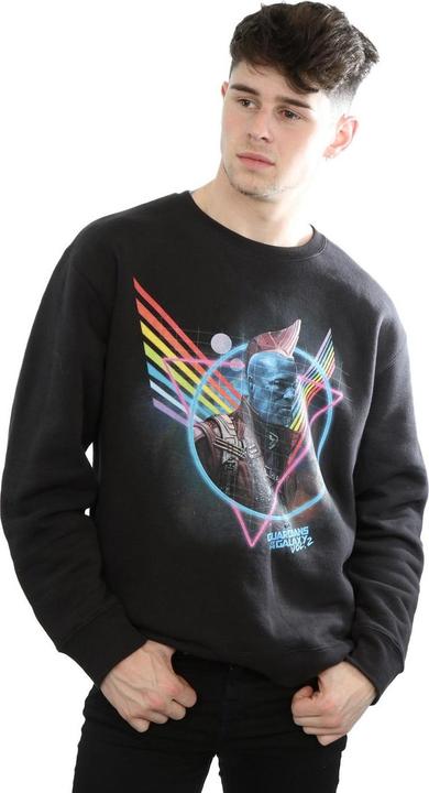 Actual product image Mens Guardians Of The Galaxy Neon Yondu Sweatshirt (XXL)
