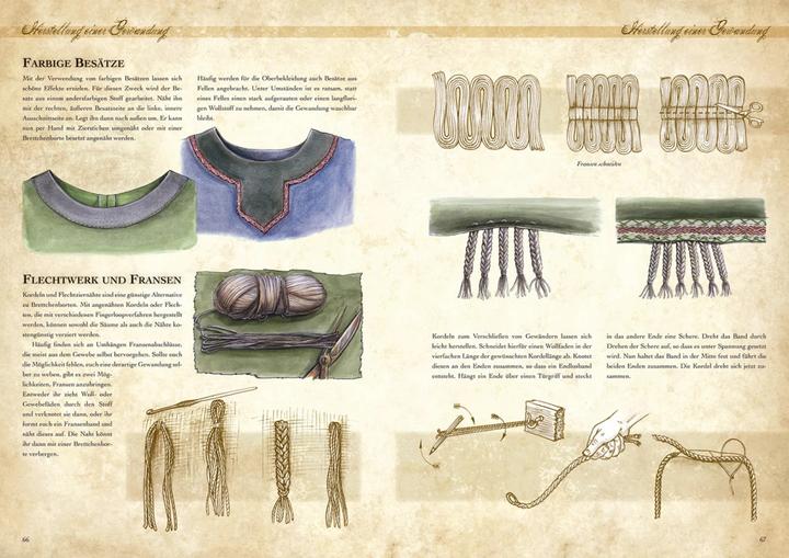 Actual product image Kleidung des Mittelalters selbst anfertigen - Gewandungen der Wikinger (German, ADLER, Carola, 2015)