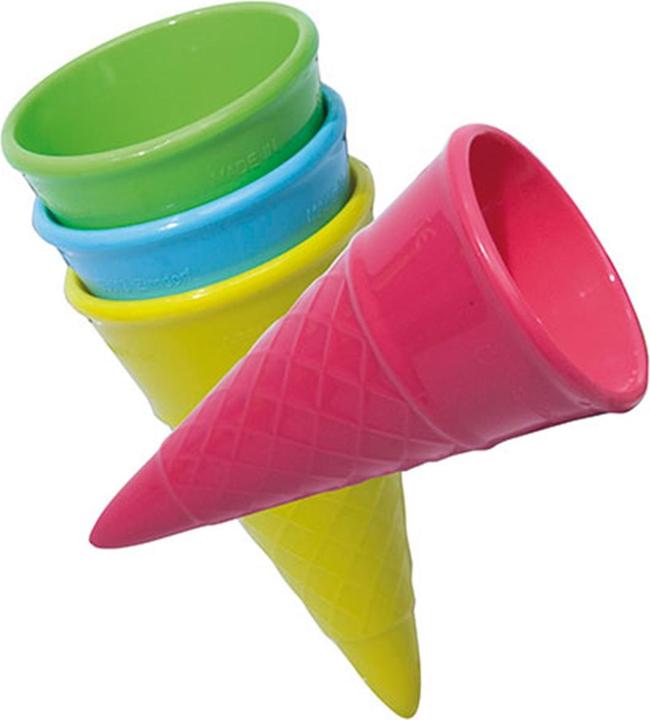 Produktbild Spielstabil Eistüte Farben pastell