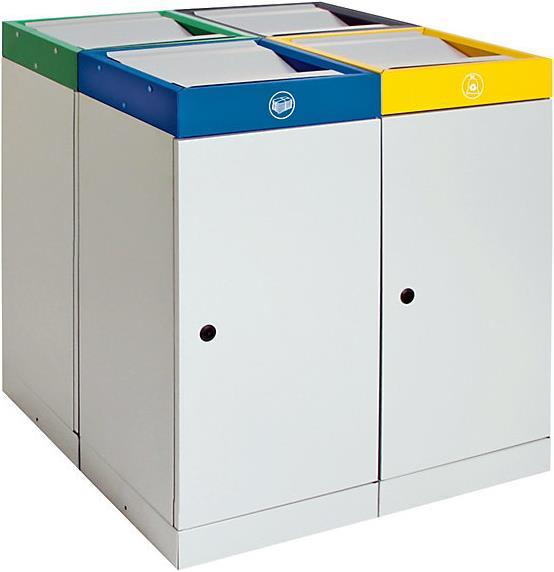 Image du produit kaiserkraft Collecteur de déchets à couvercle basculant (70 l)