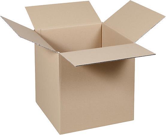 Image du produit kaiserkraft Carton pliable, FEFCO 0201 (250 x 250 x 250 mm, 100 x)