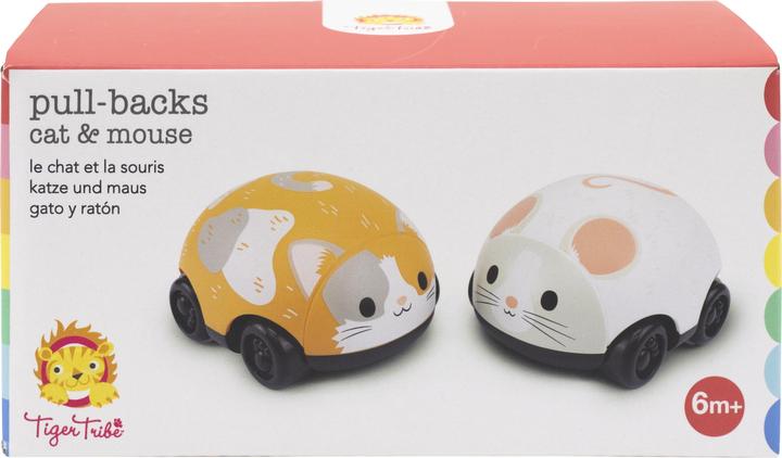Actual product image Selecta Spielzeug Rückziehfahrzeuge - Katz und Maus