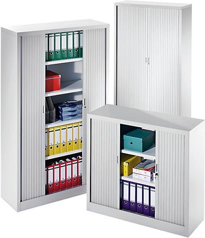 Actual product image kaiserkraft Roller shutter cabinet (120 x 45 x 107 cm)