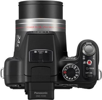 Actual product image Panasonic Lumix FZ45, 14MP, 24x zoom, HD movies, black (1/2,3'')