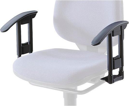 Image du produit kaiserkraft Accoudoirs de chaises de bureau pivotantes