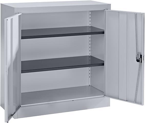 Actual product image Mauser Steel cabinet with hinged doors (95 x 42 x 101.5 cm)