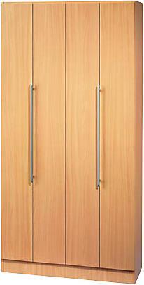 Actual product image kaiserkraft VIOLA - folding door wardrobe (100 x 42 x 200.5 cm)