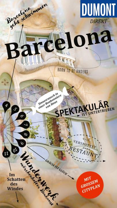 Produktbild direkt Reiseführer Barcelona (Deutsch, Jonas Martiny, Helmuth Bischoff, 2023)