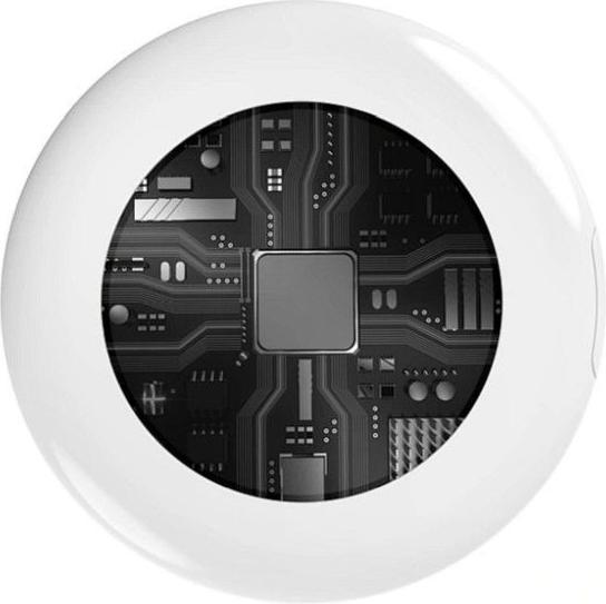 Actual product image Wiwu Location Tracking Anti-loss Device iTag Apple find my, white
