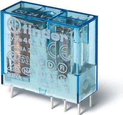 Actual product image Finder DPDT miniature PCB relay,8A 230Vac coil