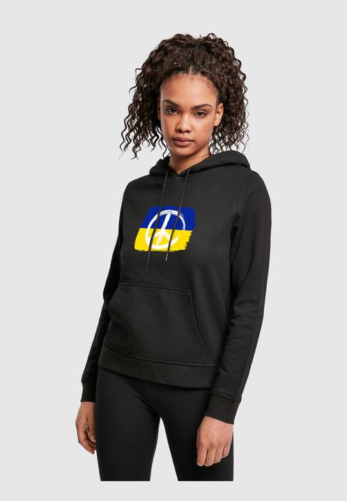 Actual product image Merchcode Ladies Peace - Flag Peace Basic Hoody - 161635 (M)