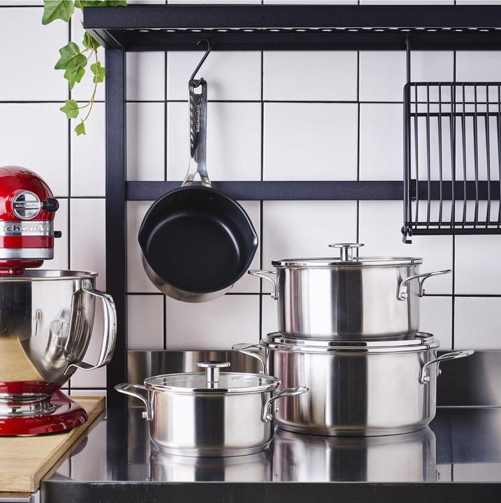 Actual product image KitchenAid Stainless steel breakdown kit 4-piece (28 cm, Pan set + pot set, Stainless steel)