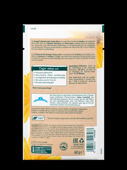 Actual product image Kneipp Bath crystals (Bath salts)
