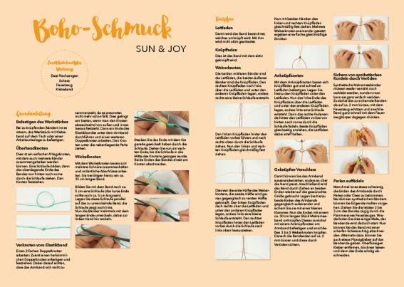 Produktbild Topp Boho-Schmuckset Sun & Joy (Orange)