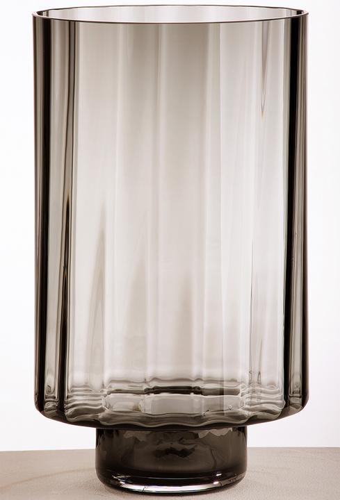Actual product image Gilde Novus smoked glass H: 30 cm (1 x, 18 x 18 x 30 cm)
