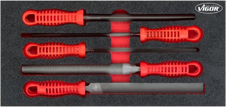Image du produit Vigor Insert En Mousse Souple 1/3+ Limes (393 mm)