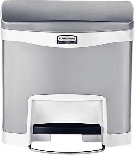 Produktbild Rubbermaid Edelstahl-Tretabfallsammler (15 l)