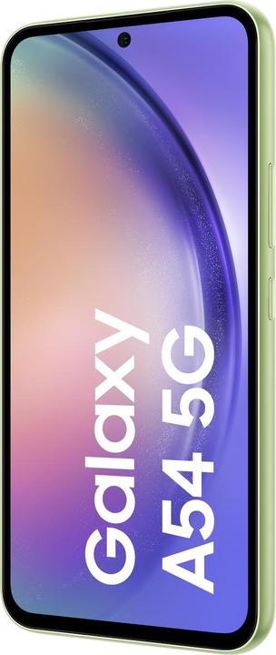 Actual product image Samsung Galaxy A54 5G (128 GB, Awesome Lime, 6.40", Dual SIM, 50 Mpx, 5G)
