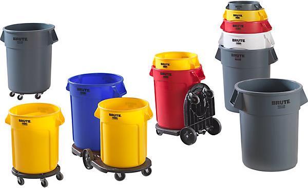 Produktbild Rubbermaid Universalcontainer, rund (166 l)