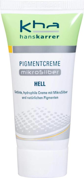 Hans Karrer hanskarrer Pigmentcreme Mikrosilber hell, 20 ml Creme (20 ml)