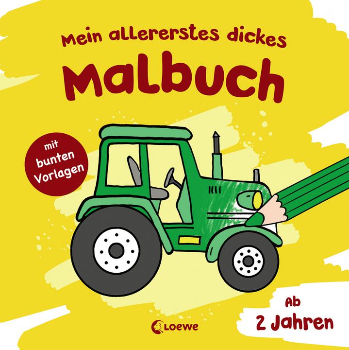 Produktbild Mein allererstes dickes Malbuch (Traktor)