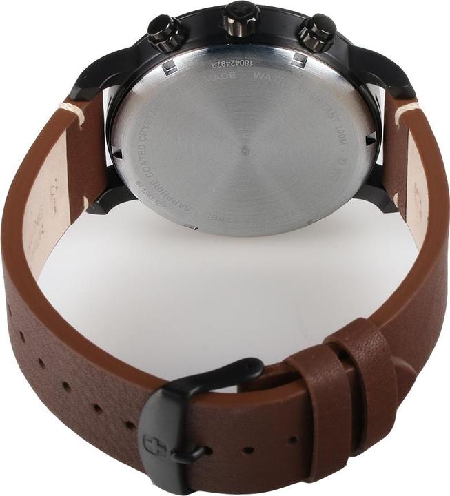 Immagine prodotto Wenger Attitudine Chrono (Orologio da polso analogico, Cronografo, Fatto in Svizzera, 44 mm)