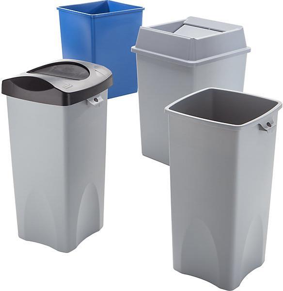 Actual product image Rubbermaid Recyclable waste collectors made of plastic (87 l)