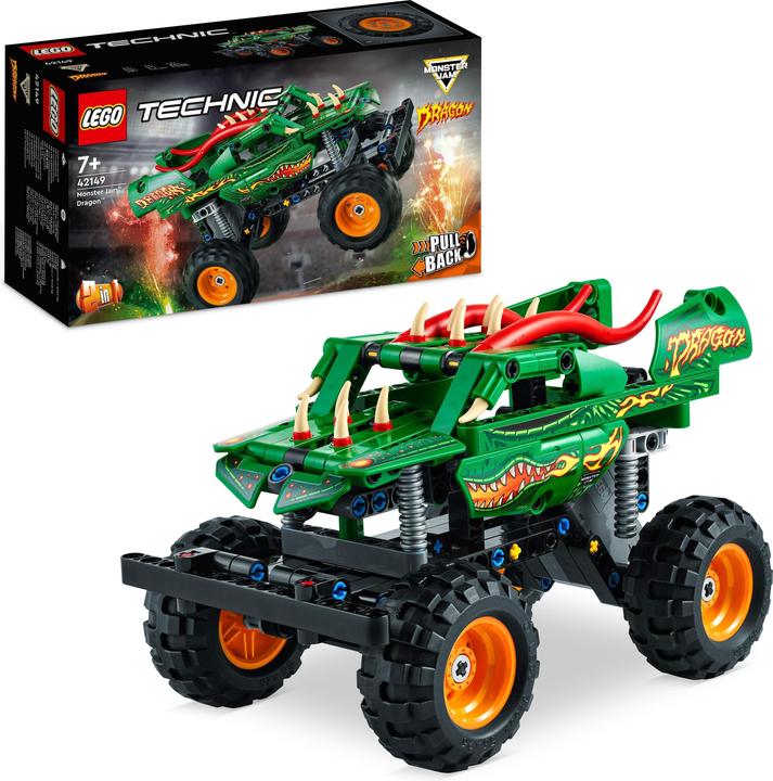 Actual product image LEGO Monster Jam Dragon (42149, LEGO Technic)