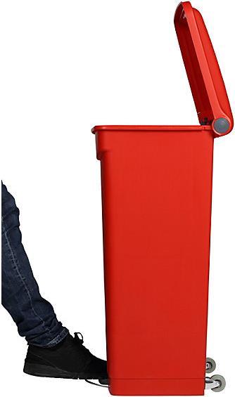 Immagine prodotto kaiserkraft Cestino di plastica a pedali (90 l)