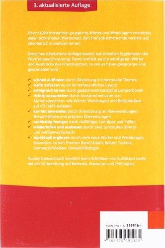 Immagine prodotto Thematischer Grund- und Aufbauwortschatz Französisch (Tedesco, Wolfgang Fischer, 2009)