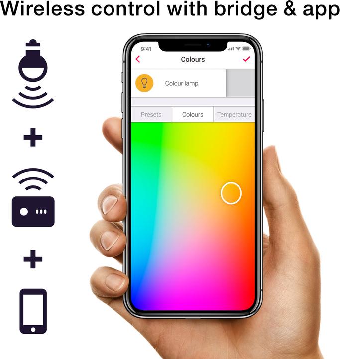 Image du produit Innr Smart Flex strip FL 140 C (Blanc chaud, Blanc neutre, Blanc froid, RGBW, 400 cm, Intérieur)