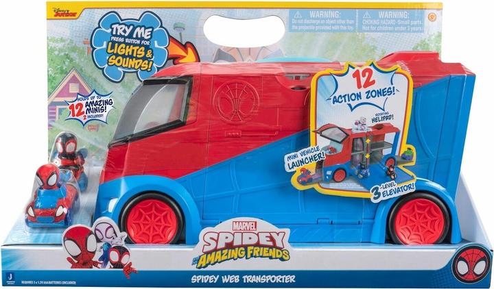 Spiderman Spidey Spinnennetz Transporter