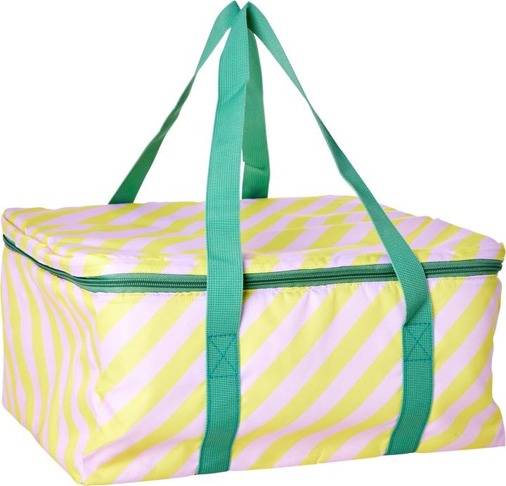 Produktbild Rice Cooler Bag Yellow and Lavender Striped
