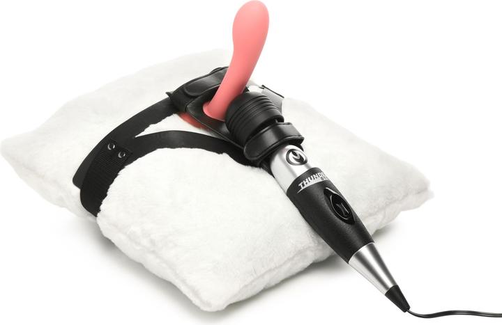 Productafbeelding Master Series XR Brands - Thunder Strap Wand Dijharnas - Zwart