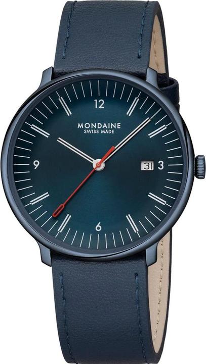 Mondaine MLE.41240.LDV Herrenuhr Doppio 41mm 5ATM (Swiss Made)