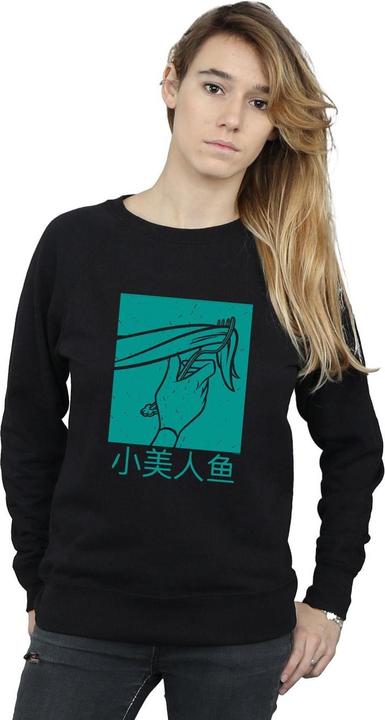 Actual product image Disney Princess Womens/Ladies Ariel The Little Mermaid Hair Stroke Sweatshirt (M)